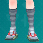 Pokemon Scarlet and Violet SV - Striped High Socks