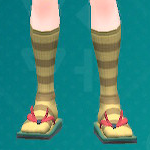 Pokemon Scarlet and Violet SV - Striped High Socks