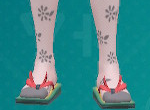 Pokemon Scarlet and Violet SV - Flower-Print Tights
