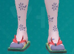 Pokemon Scarlet and Violet SV - Flower-Print Tights