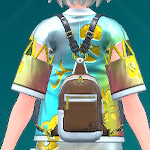 Pokemon Scarlet and Violet SV - Classic Leather Backpack