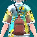 Pokemon Scarlet and Violet SV - Classic Leather Backpack