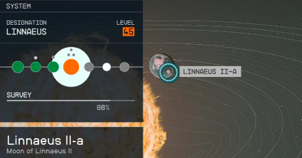 Starfield - Linnaeus II-a Planet Location