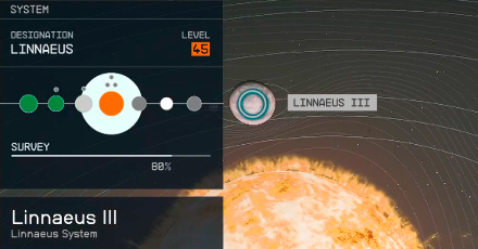 Starfield - Linnaeus III Planet Location