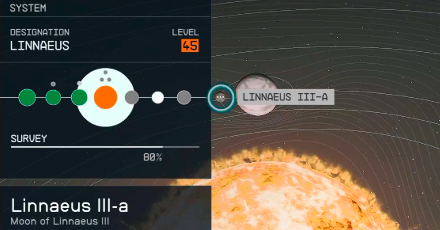 Starfield - Linnaeus III-a Planet Location