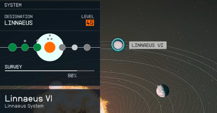 Starfield - Linnaeus VI Planet Location