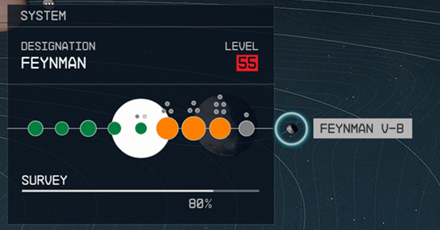 Starfield - Feynman V-b Planet Location