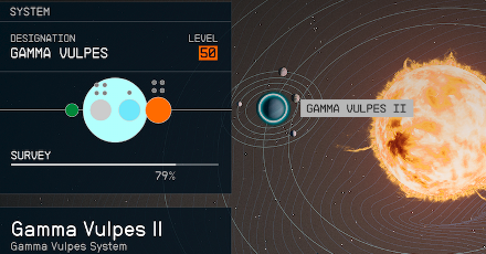 Starfield - Gamma Vulpes II Planet Location