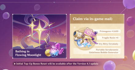 Genshin - Daily Login Event