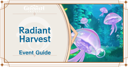 GenshinImpact - Radiant Harvest Event Guide