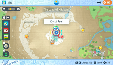 Pokemon SV Teal Mask - Crystal Pool Fast Travel