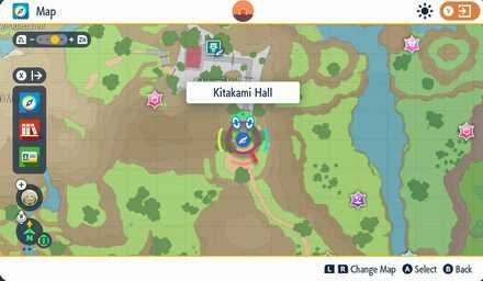 Pokemon SV Teal Mask - Kitakami Hall Fast Travel