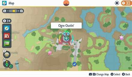 Pokemon SV Teal Mask - Ogre Oustin Fast Travel