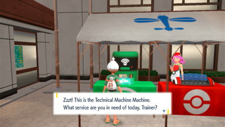 Pokemon Scarlet and Violet SV - TM178 - Gravity TM Overworld Location