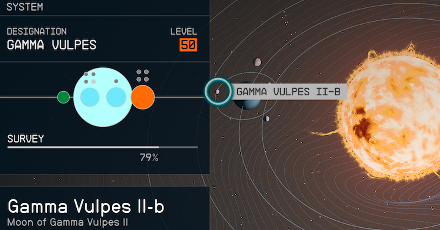 Starfield - Gamma Vulpes II-b Planet Location