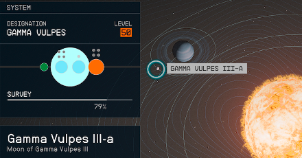 Starfield - Gamma Vulpes III-a Planet Location