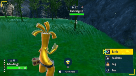 SV Teal Mask - Gholdengo vs Poltchageist