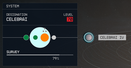 Starfield - Celebrai IV Planet Location