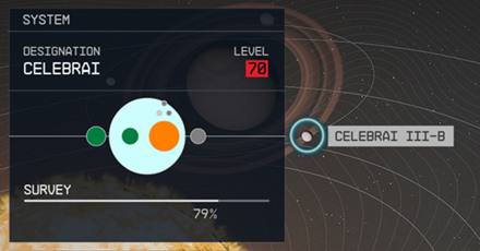 Starfield - Celebrai III-b Planet Location
