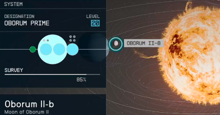 Starfield - Oborum II-b Planet Location