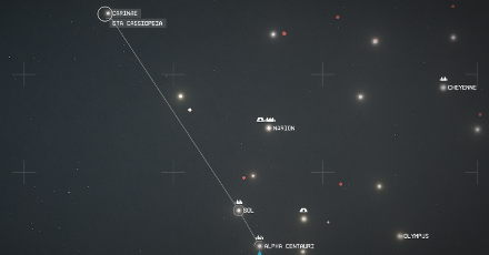 Starfield - Eta Cassiopeia System Location
