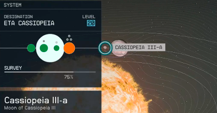 Starfield - Cassiopeia III-a Planet Location