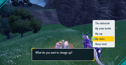 Pokemon SV - Picnic Change Chairs