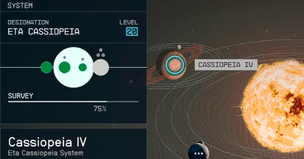 Starfield - Cassiopeia IV Planet Location