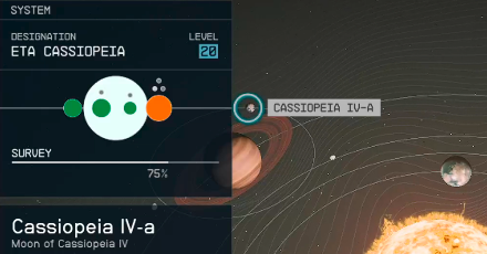 Starfield - Cassiopeia IV-a Planet Location