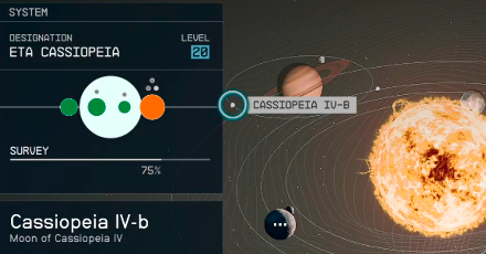 Starfield - Cassiopeia IV-b Planet Location