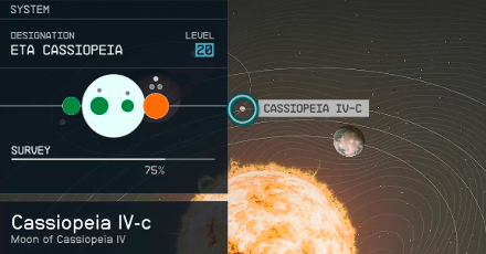 Starfield - Cassiopeia IV-c Planet Location