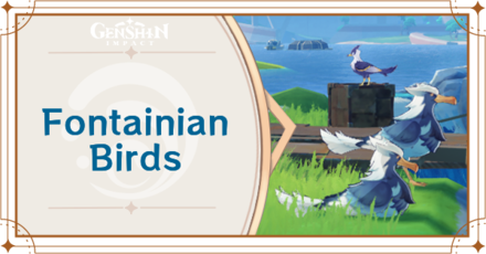 Genshin Impact - Fontainian Birds Locations Guide