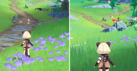 Genshin - Find Two Fontainian Birds near Earnshaw