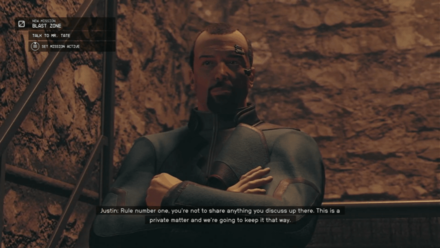 Starfield - Speak to Justin Snead in Akila City