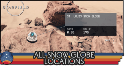 Starfield - All Snow Globe Locations