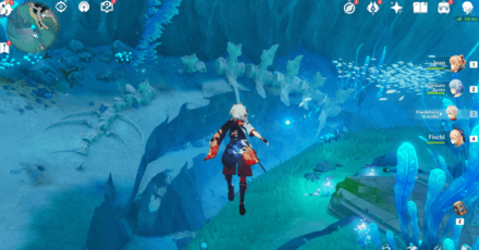 Genshin - Sunken Remains on Chemin del L