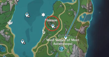 Genshin - Poisson Map Location