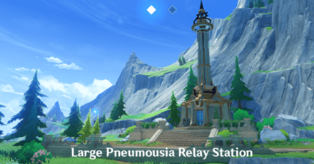 Genshin - Studies in Light and Shadow - Large Pneumousia Relay Station