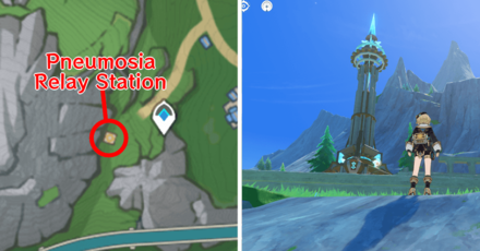 Genshin - Scenic Attraction Large Pneumousia Relay Station