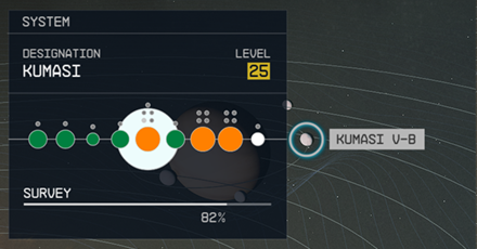 Starfield - Kumasi V-b Planet Location