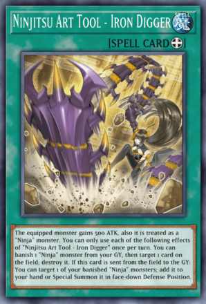 Ninjitsu Art Tool - Iron Digger