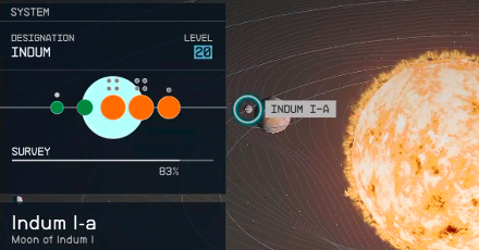 Starfield - Indum I-a Planet Location