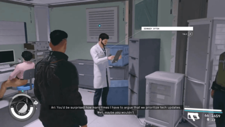Starfield - Talk to Gennady Ayton at the Clinic