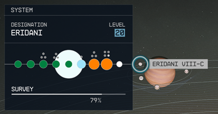 Starfield - Eridani VIII-c Planet Location