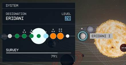 Starfield - Eridani I Planet Location