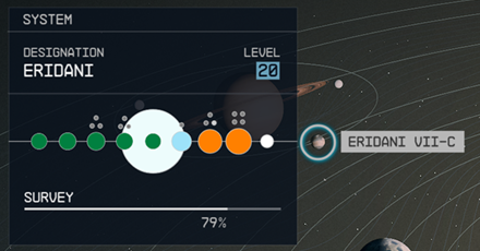 Starfield - Eridani VII-c Planet Location