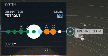 Starfield - Eridani III-a Planet Location