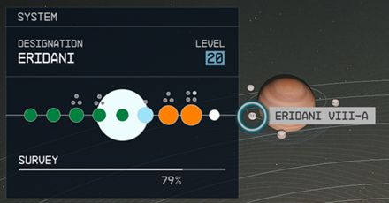 Starfield - Eridani VIII-a Planet Location
