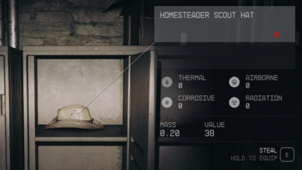 Starfield - Steal a Homesteader Scout Hat From a Locker in The Rock