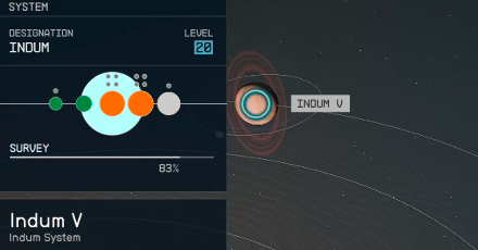 Starfield - Indum V Planet Location